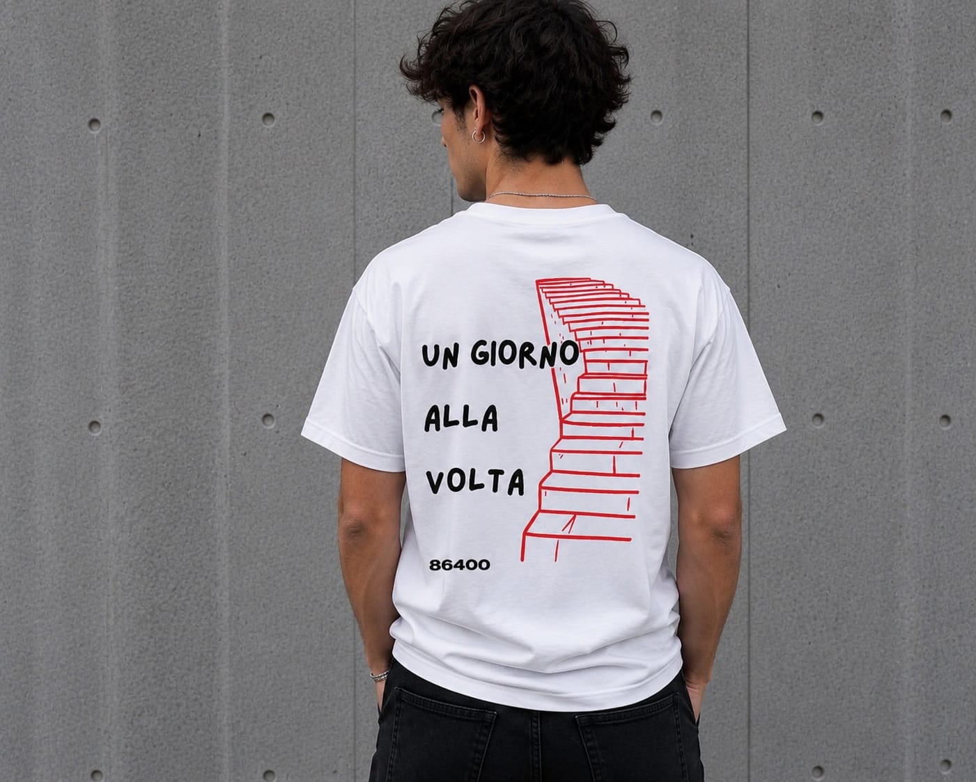 Un giorno alla volta - T-Shirt Uomo Bianca