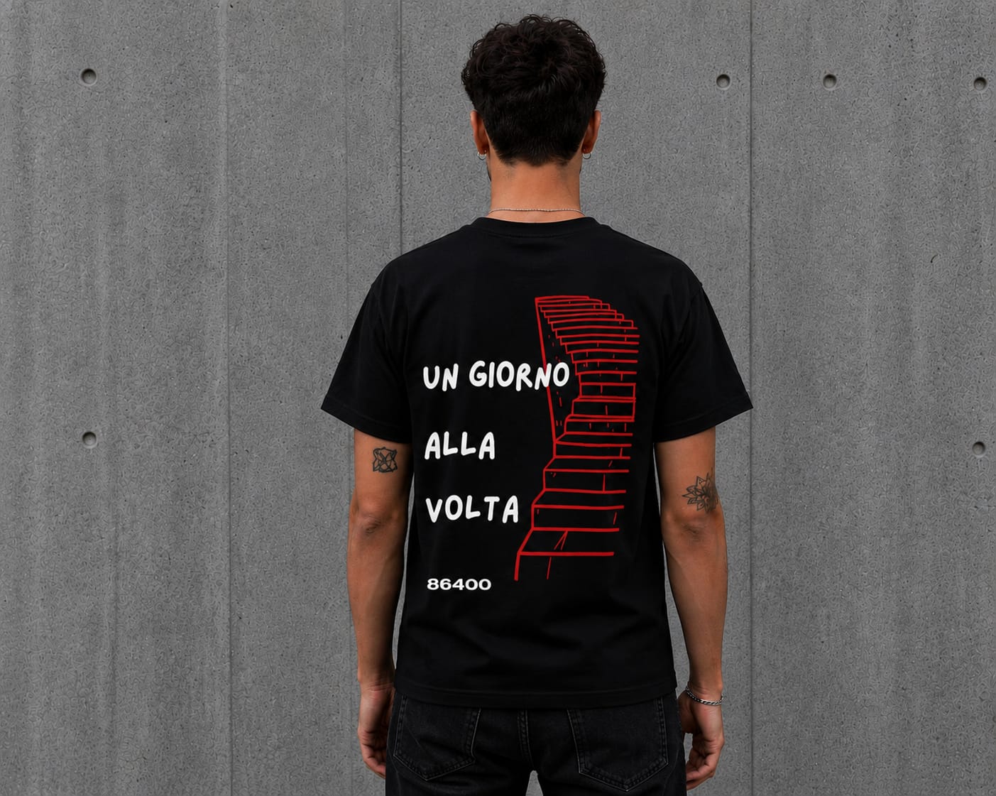 Un giorno alla volta - T-Shirt Uomo Nera