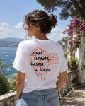Ogni istante lascia il segno - T-Shirt Donna Bianca