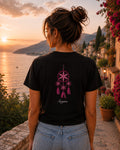 T-Shirt Donna Nera - Sogno