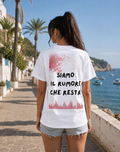 Siamo il rumore che resta - T-Shirt Donna Bianca