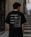 I momenti veri non hanno orari - T-Shirt Uomo Nera