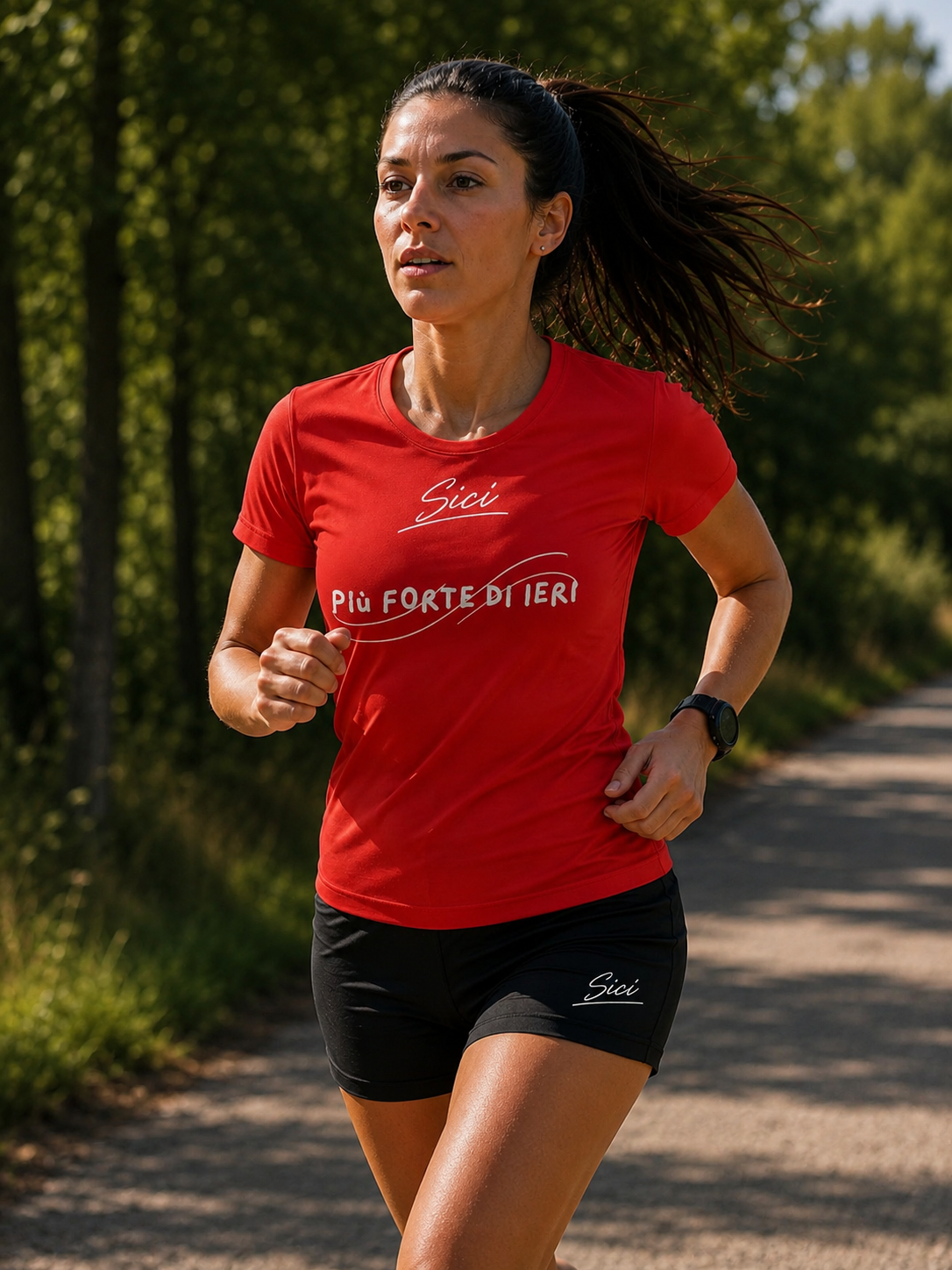 T-Shirt Sport Donna | Più forte di ieri