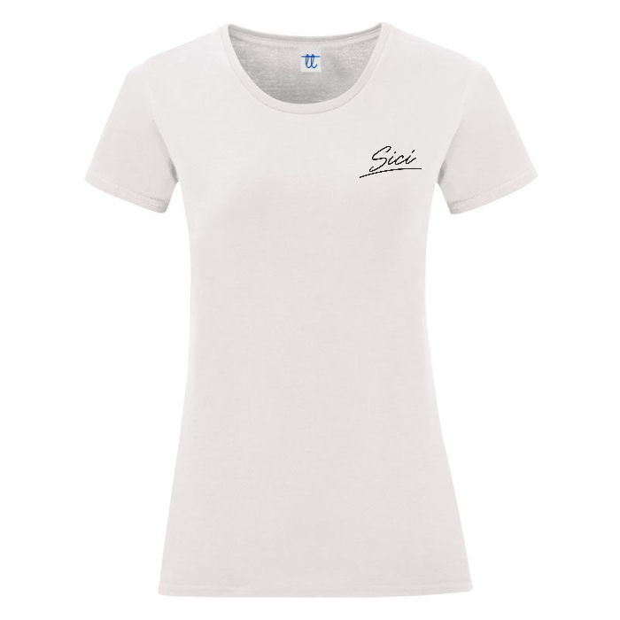 T-Shirt Donna Bianca - Infinito
