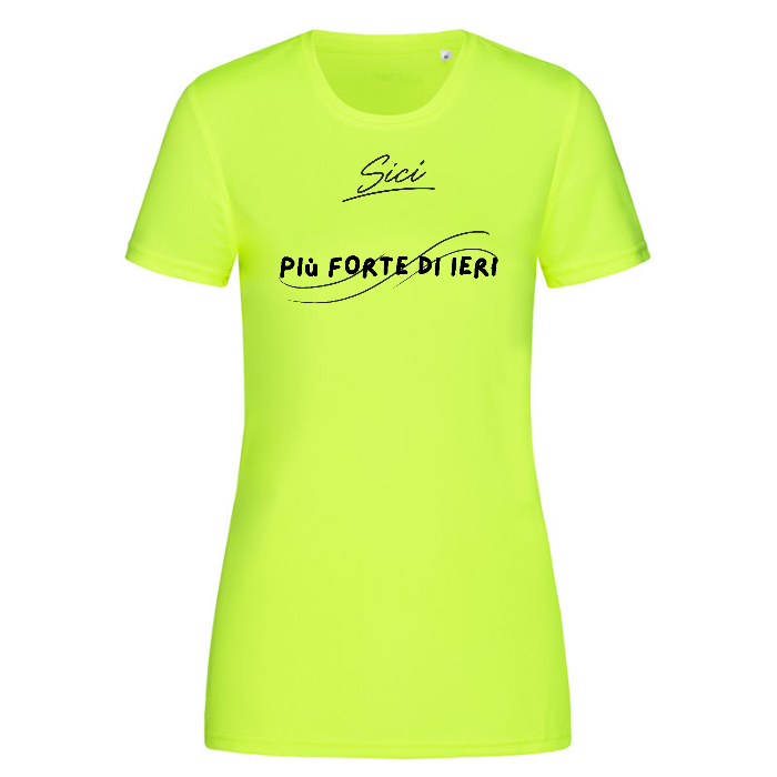 T-Shirt Sport Donna | Più forte di ieri