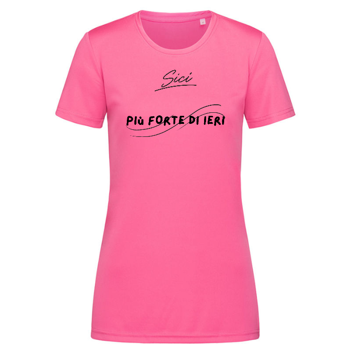T-Shirt Sport Donna | Più forte di ieri