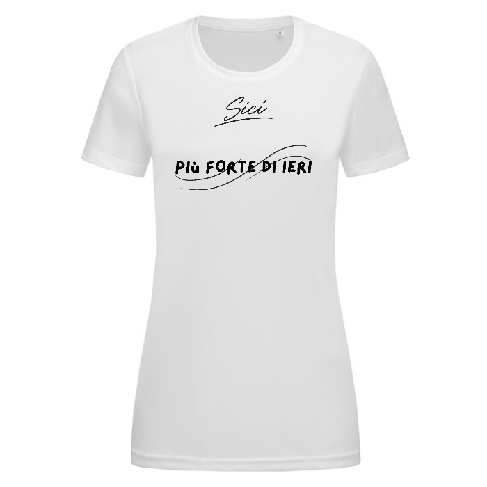 T-Shirt Sport Donna | Più forte di ieri