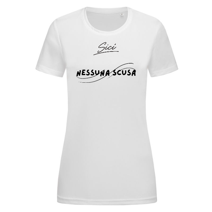 T-Shirt Sport Donna | Nessuna scusa