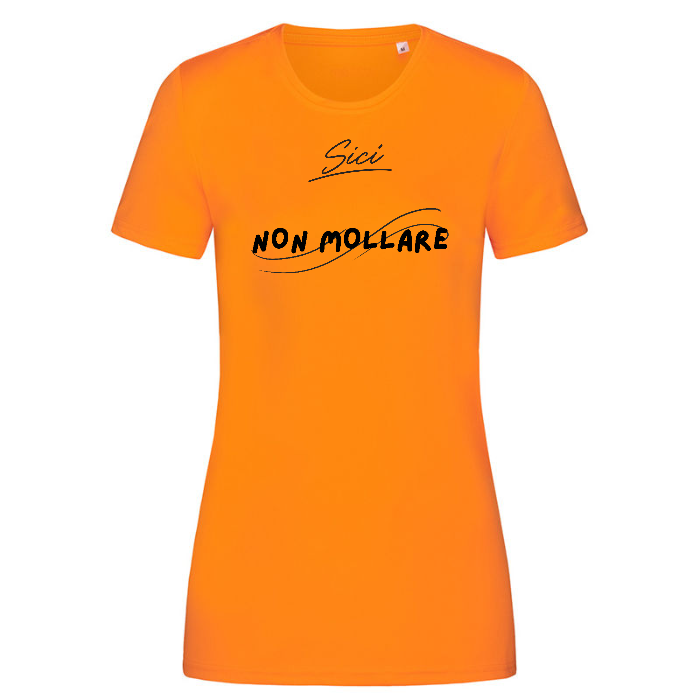 T-Shirt Sport Donna | Non mollare