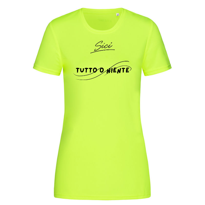 T-Shirt Sport Donna | Tutto o niente