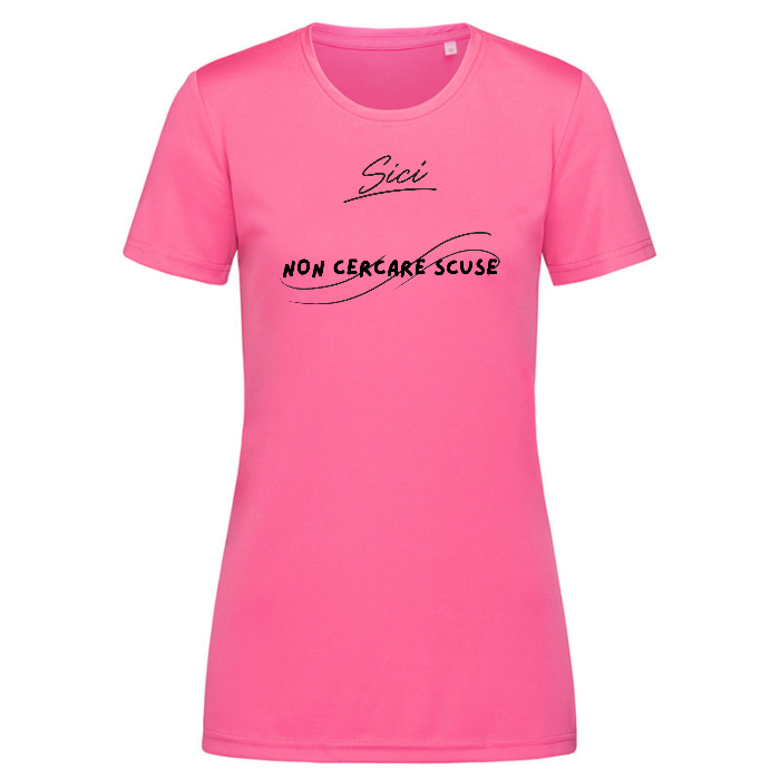T-Shirt Sport Donna | Non cercare scuse