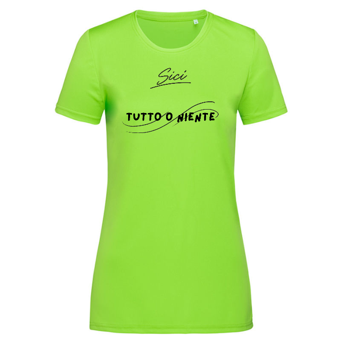 T-Shirt Sport Donna | Tutto o niente