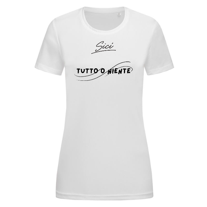 T-Shirt Sport Donna | Tutto o niente