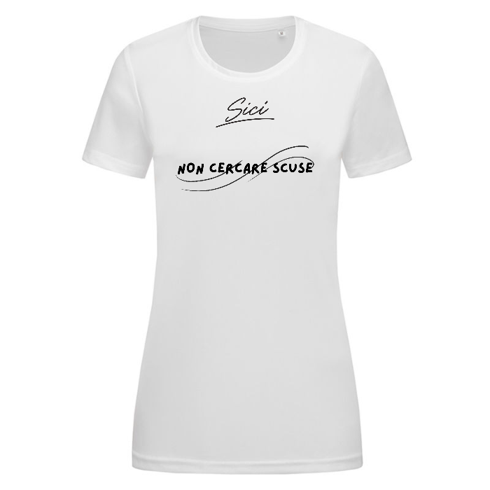 T-Shirt Sport Donna | Non cercare scuse