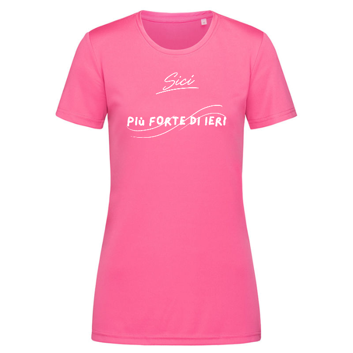 T-Shirt Sport Donna | Più forte di ieri