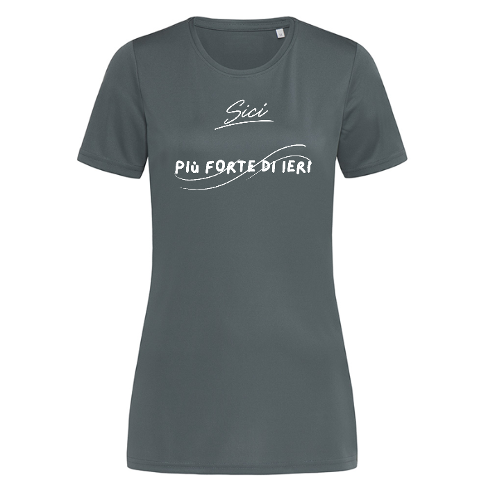 T-Shirt Sport Donna | Più forte di ieri