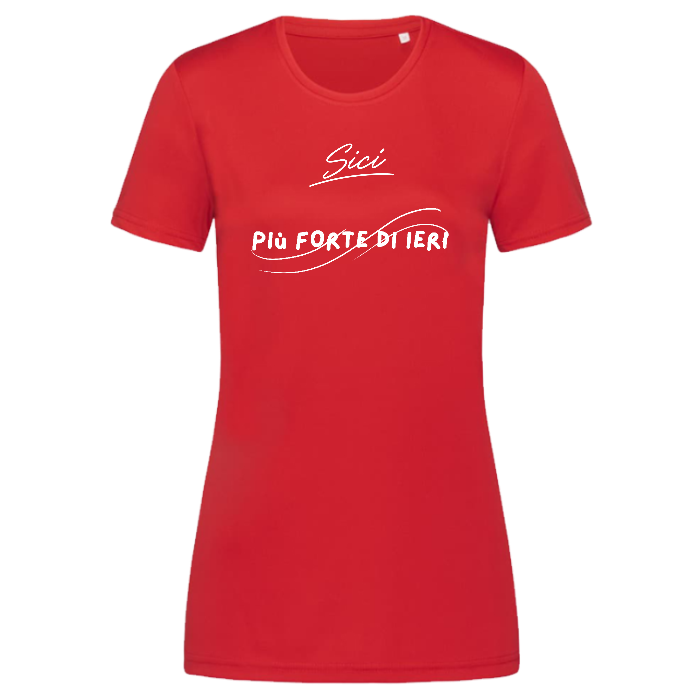 T-Shirt Sport Donna | Più forte di ieri
