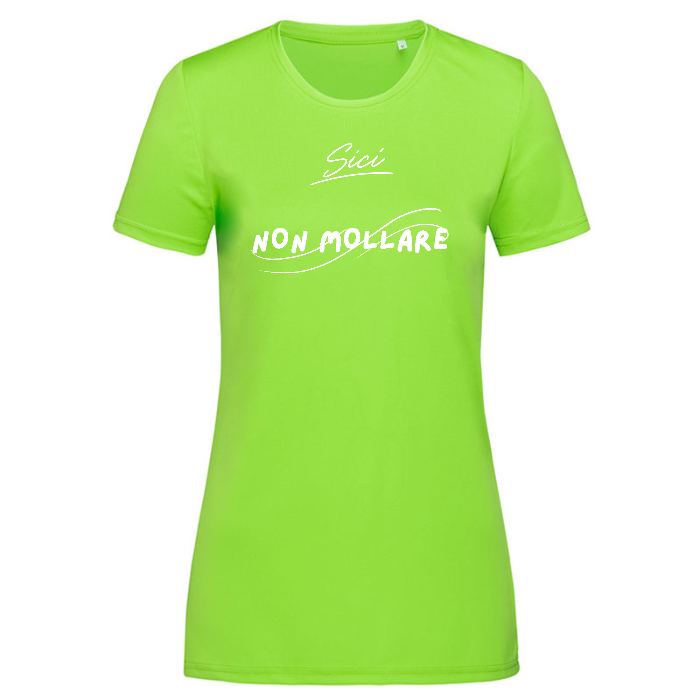 T-Shirt Sport Donna | Non mollare