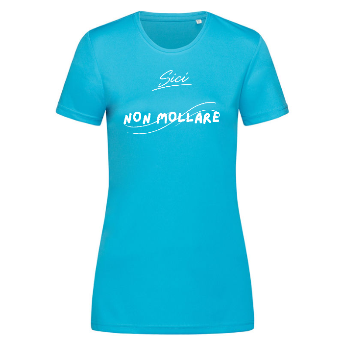 T-Shirt Sport Donna | Non mollare