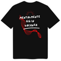 Mentalmente già in vacanza - T-Shirt Uomo Nera