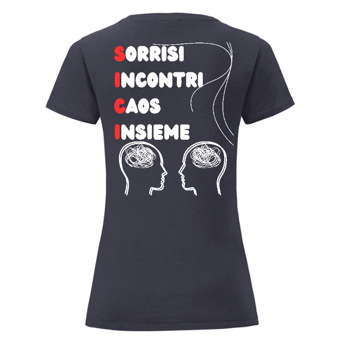Sorrisi Incontri Caos Insieme - T-Shirt Donna Nera