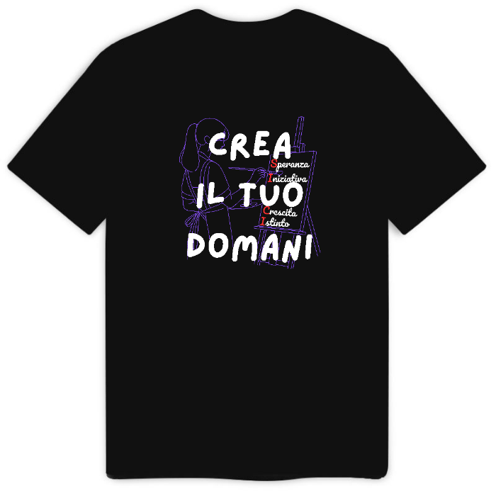 Crea il tuo domani - T-Shirt Uomo nera