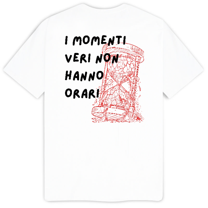 I momenti veri non hanno orari - T-Shirt Uomo Bianca