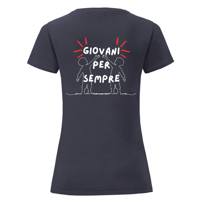 Giovani per sempre - T-Shirt Donna Nera