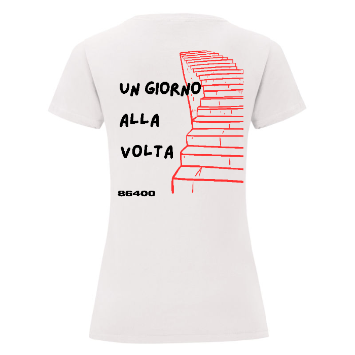 Un giorno alla volta - T-Shirt Donna Bianca