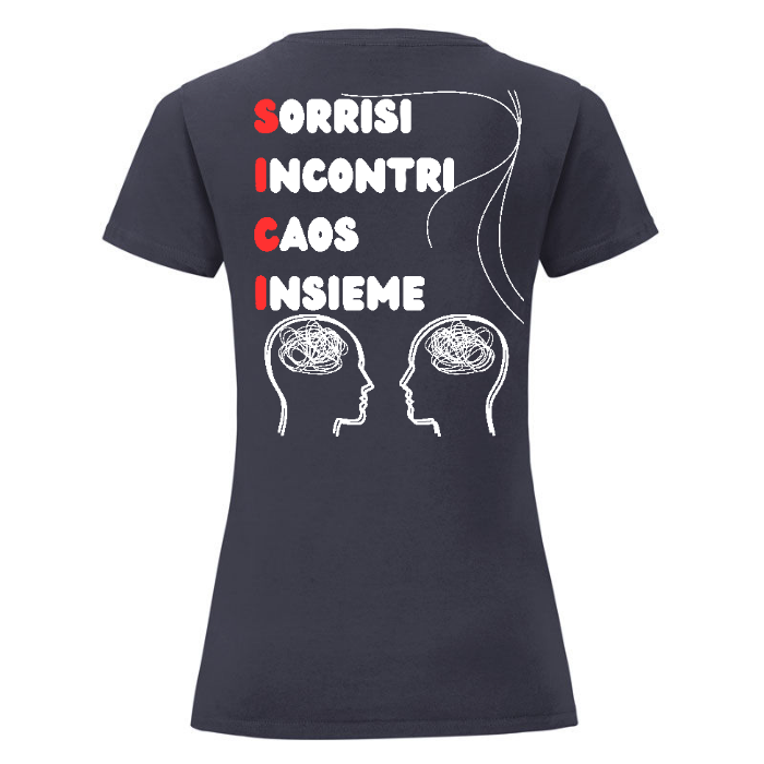 Sorrisi Incontri Caos Insieme - T-Shirt Donna Nera