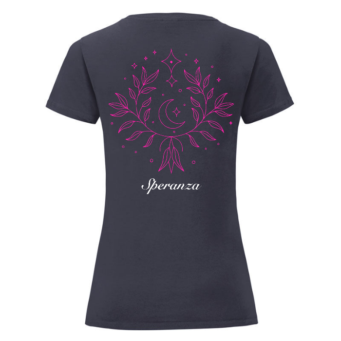 T-Shirt Donna Nera - Speranza
