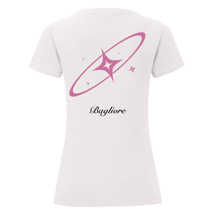 T-Shirt Donna - Bagliore bianca