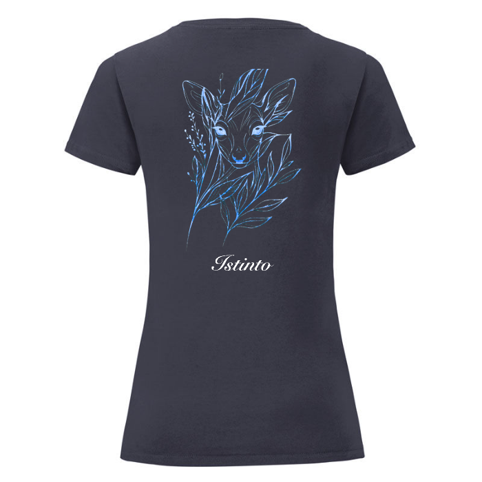T-Shirt Donna Nera - Istinto