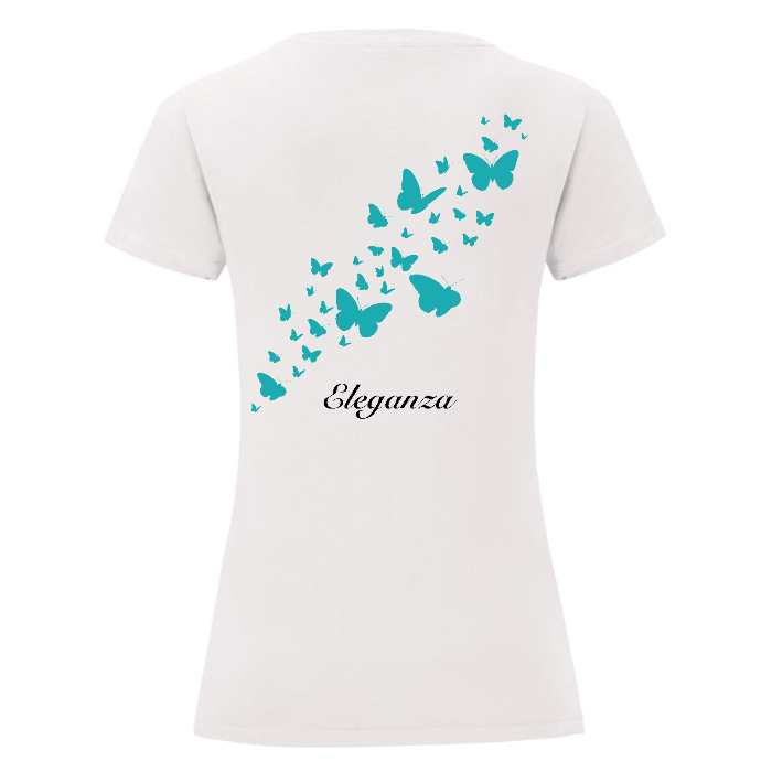 T-Shirt Donna Bianca - Eleganza